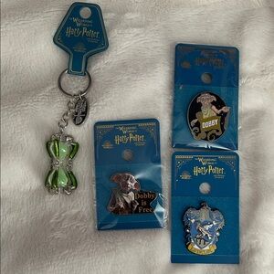 Harry Potter Keychain and Pins